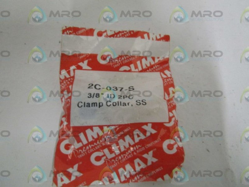 CLIMAX 2C-037-S 3/8" CLAMP COLLAR  NSMP