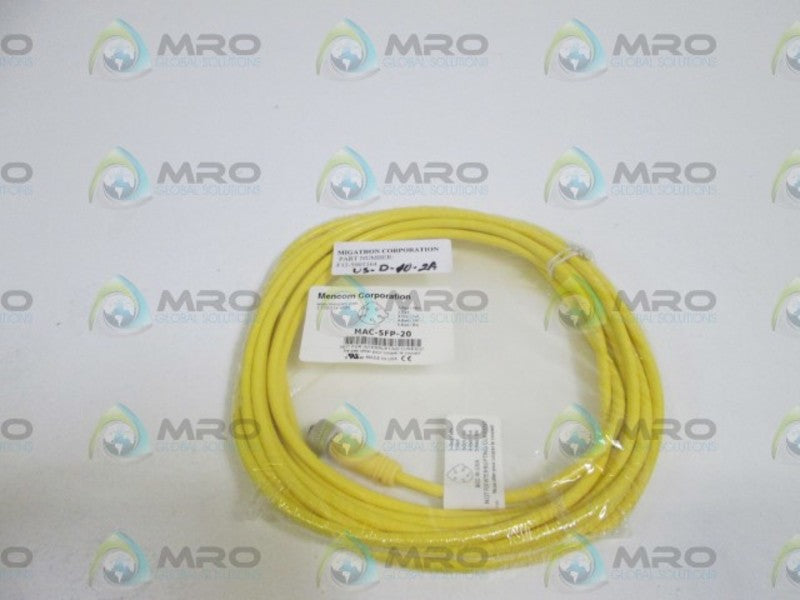 MENCOM CORP. CONNECTOR MAC-5FP-20 *NEW NO BOX*