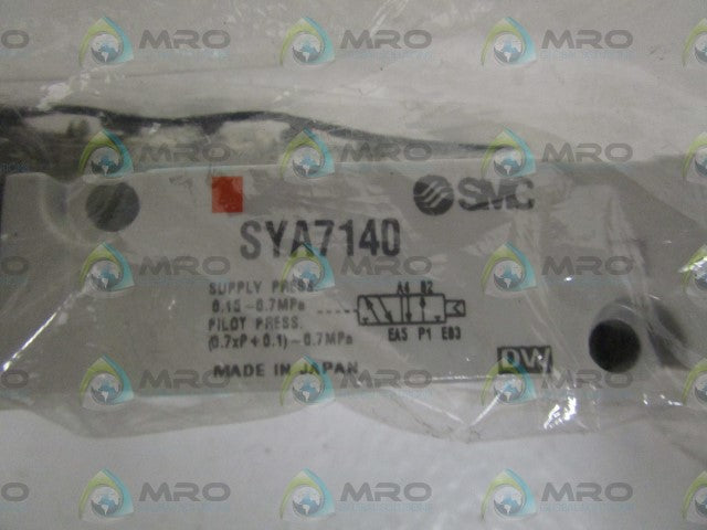 SMC SYA7140 AIR PILOT VALVE *NEW NO BOX*