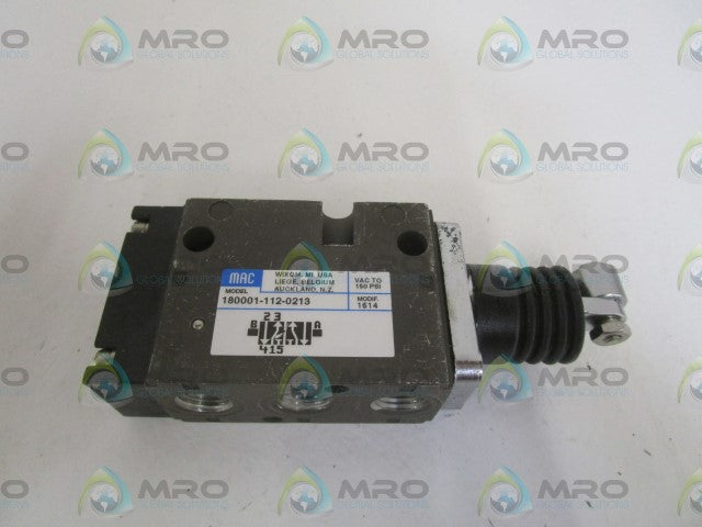 MAC 180001-112-0213 PNEUMATIC CONTROL VALVE * NEW NO BOX*
