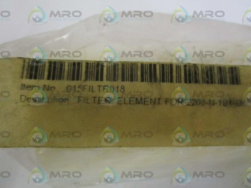 INDUSTRIAL MRO 015FILTR018 FILTER ELEMENT * NEW IN FACTORY BAG *