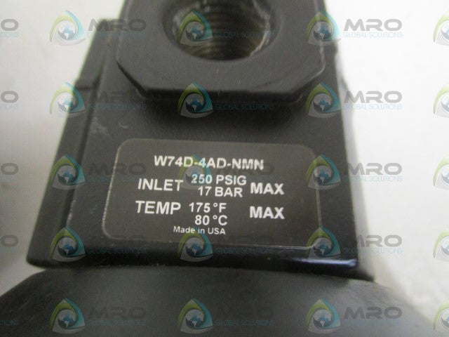 NORGREN W74D-4AD-NMN FILTER *USED*