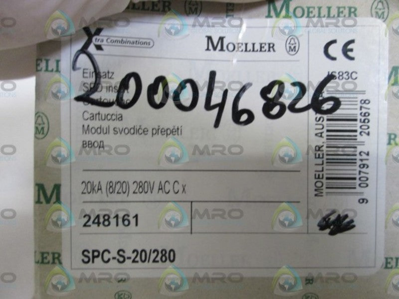 LOT OF 3 MOELLER PROTECTOR SPC-S-20/280 *NEW IN BOX*