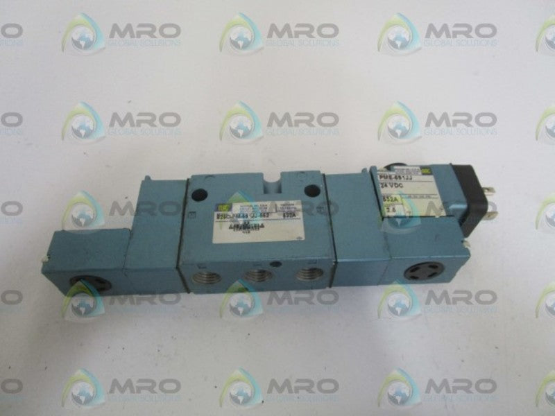MAC 825C-PM-591JJ-552 SOLENOID VALVE (AS PICTURED) *NEW NO BOX*