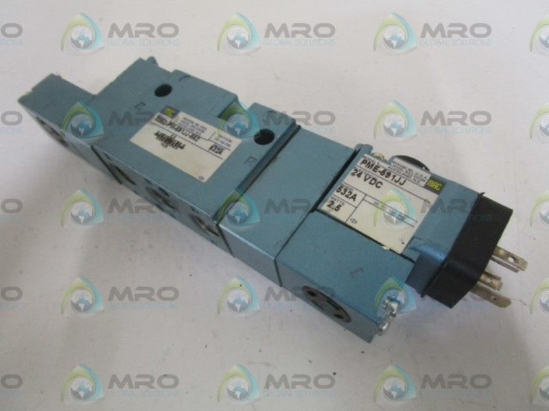 MAC 825C-PM-591JJ-552 SOLENOID VALVE (AS PICTURED) *NEW NO BOX*