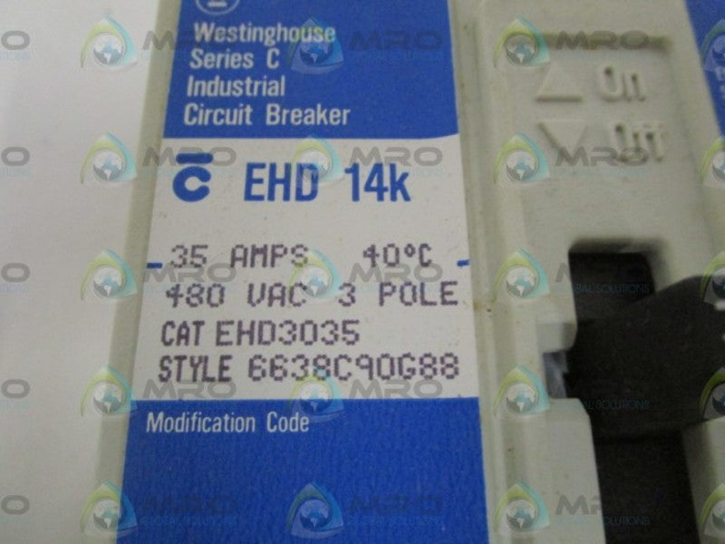 WESTINGHOUSE EHD3035 CIRCUIT BREAKER 35AMPS *NEW IN BOX*