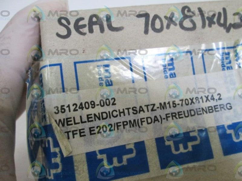 LOT OF 4 MAIER SEALS 3512409-002 NSMP