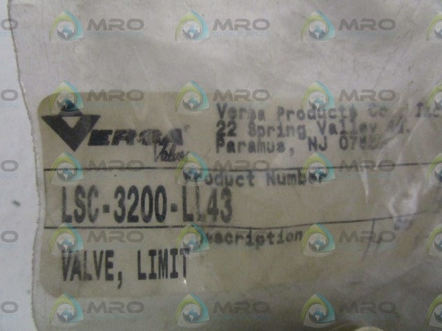 VERSA LSC-3200-LL43 LIMIT VALVE *NEW NO BOX*
