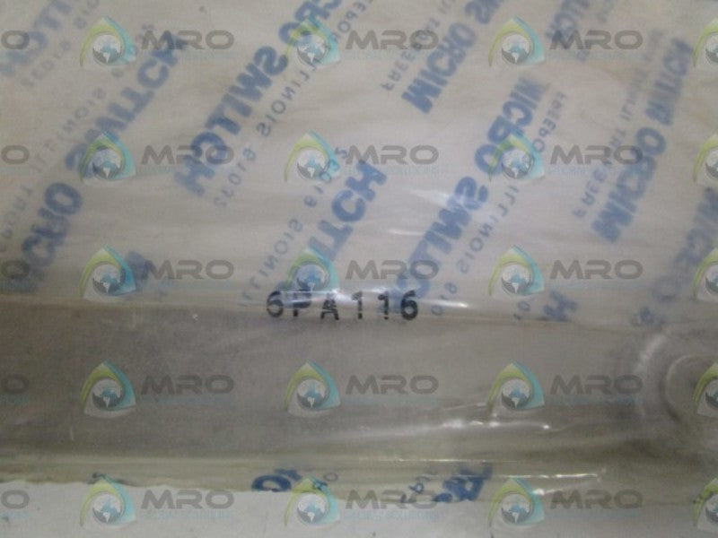 MICRO SWITCH 6PA116 LIMIT SWITCH LEVER ARM *NEW IN FACTORY BAG*