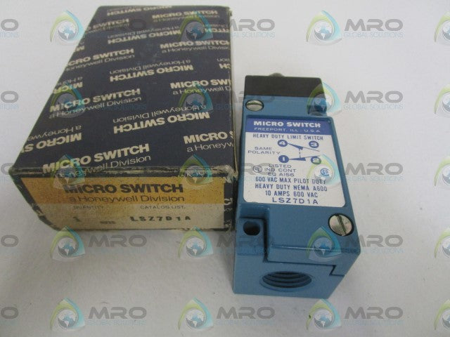 MICROSWITCH LSZ7D1A LIMIT SWITCH *NEW IN BOX*