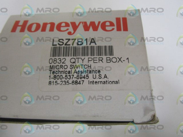 HONEYWELL LSZ7B1A LIMIT SWITCH *FACTORY SEALED*