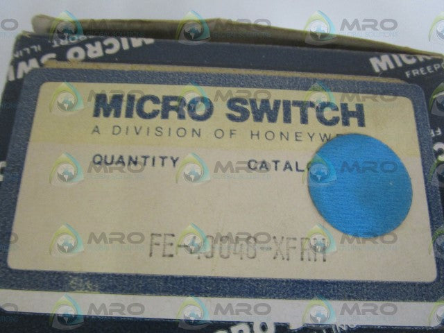 MICROSWITCH FE-40048-XFRM TRANSFORMER *NEW IN BOX*