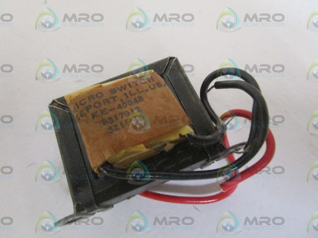 MICROSWITCH FE-40048-XFRM TRANSFORMER *NEW IN BOX*