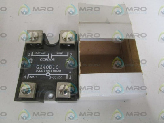 GORDOS G240D10 SOLID STATE RELAY *NEW IN BOX*
