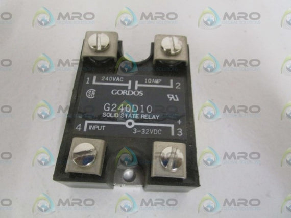 GORDOS G240D10 SOLID STATE RELAY *NEW IN BOX*