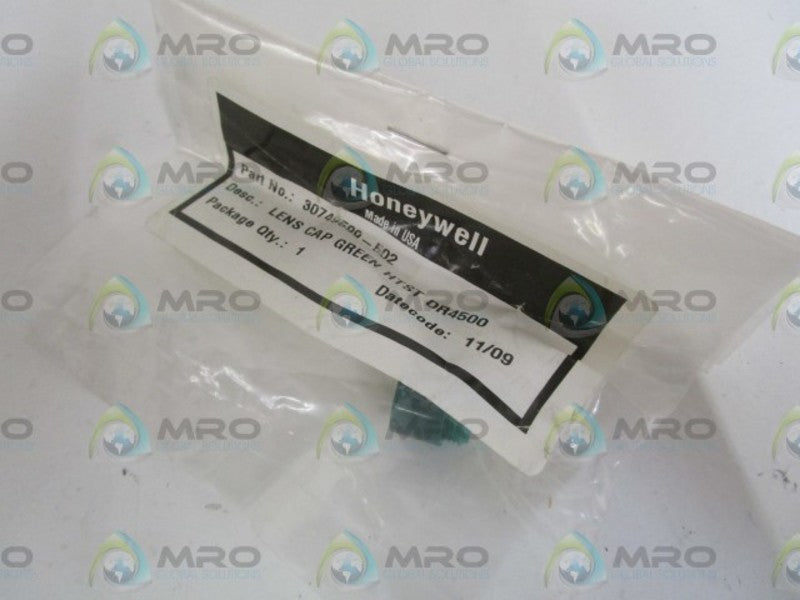 HONEYWELL 30749599-502 LENS CAP GREEN *NEW IN FACTORY BAG*