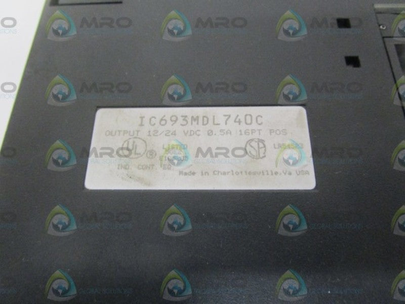 GE FANUC IC693MDL740C OUTPUT MODULE *NEW NO BOX*