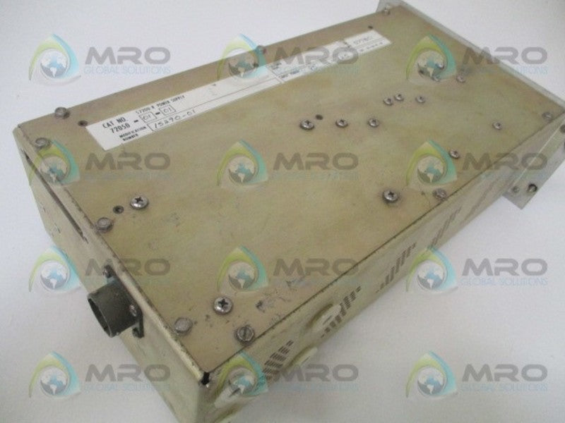 BENTLY NEVADA S7200-R 72050-01-01 POWER SUPPLY (AS PICTURED)  UNMP