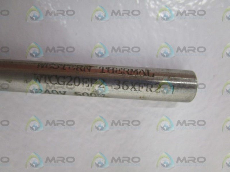 WESTERN THERMAL WTCG20EP2-36XFR2 HEATER 240V 500W  NSNP