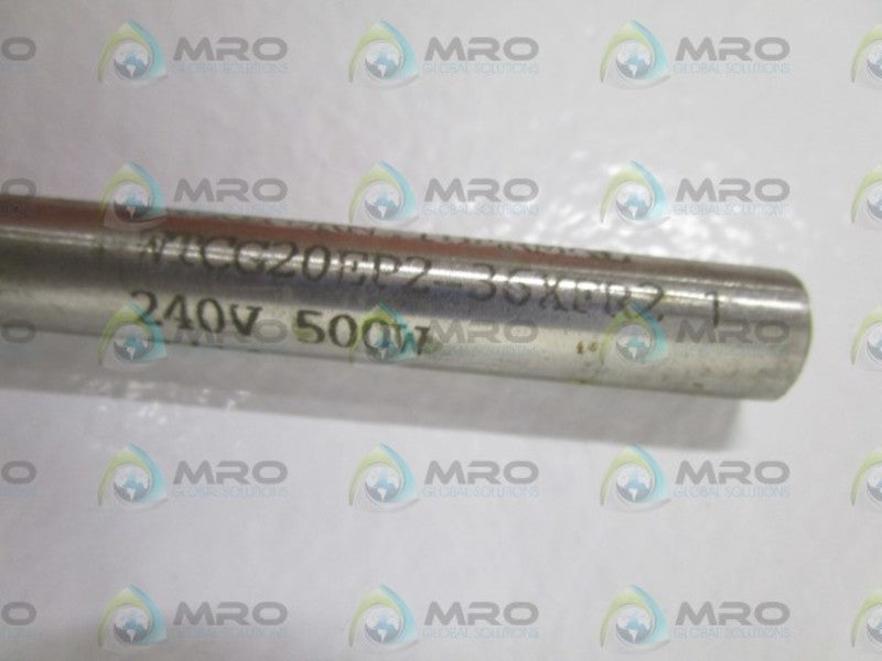 WESTERN THERMAL WTCG20EP2-36XFR2 HEATER 240V 500W  NSNP