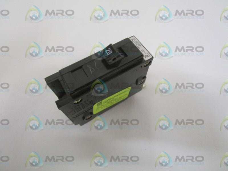 CUTLER HAMMER QBHW1020 CIRCUIT BREAKER 20A  NSNP