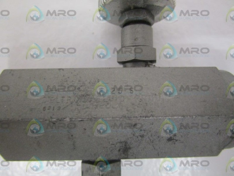 DELTROL CONTROLS F25S FLOW CONTROL VALVE  UNMP