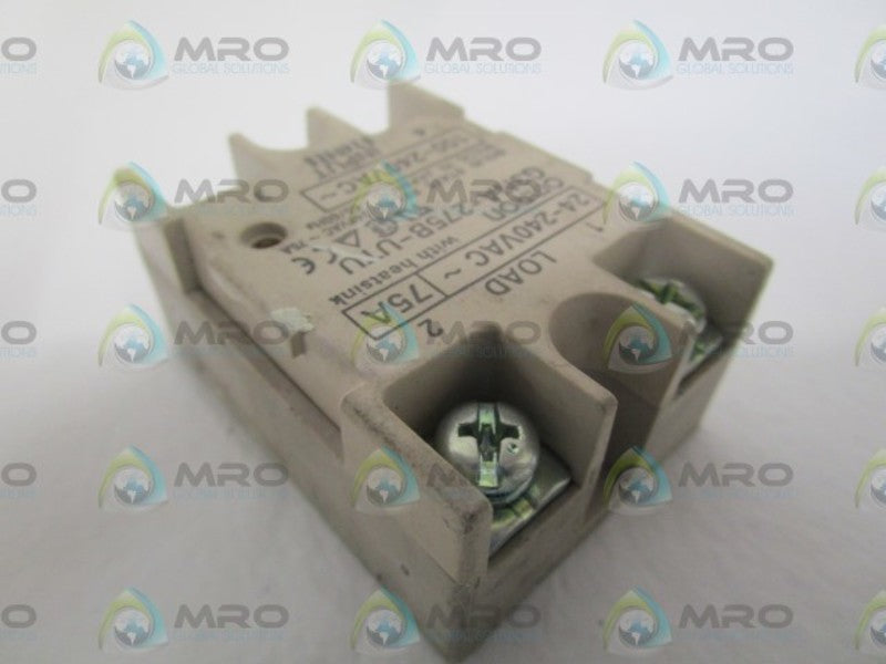 OMRON G3NA-275B-UTU SOLID STATE RELAY *USED*