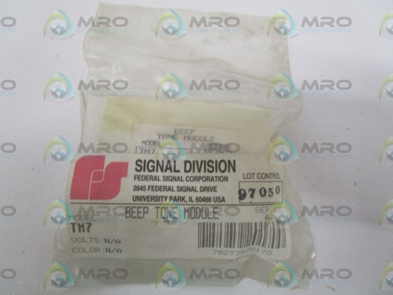 INDUSTRIAL SPARE PART TM7 BEEP TONE MODULE  NSMP
