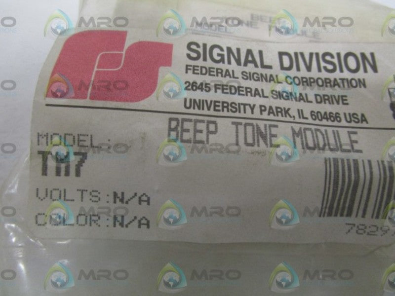 INDUSTRIAL SPARE PART TM7 BEEP TONE MODULE  NSMP