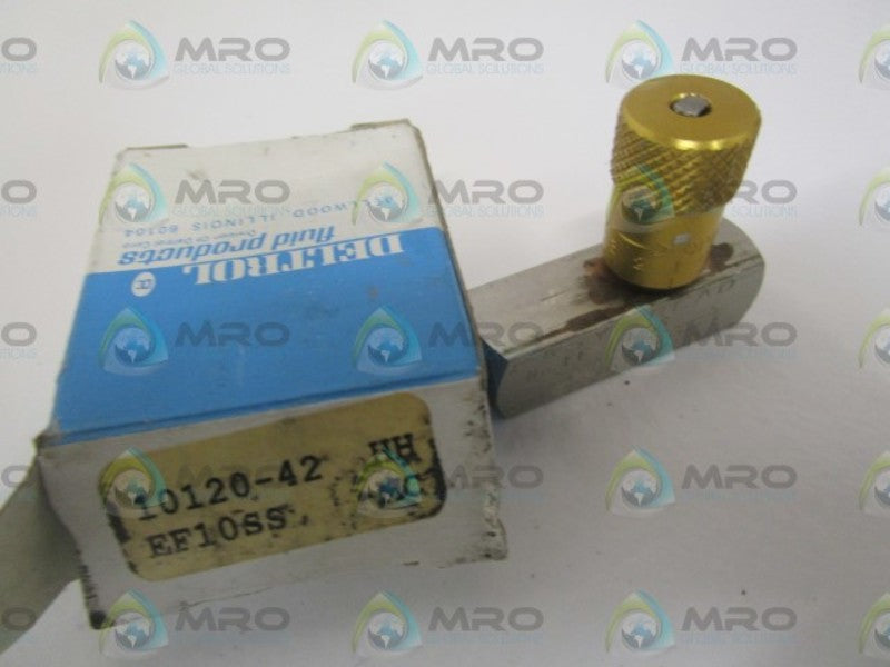 DELTROL CONTROLS EF10SS FLOW CONTROL VALVE  NSMP