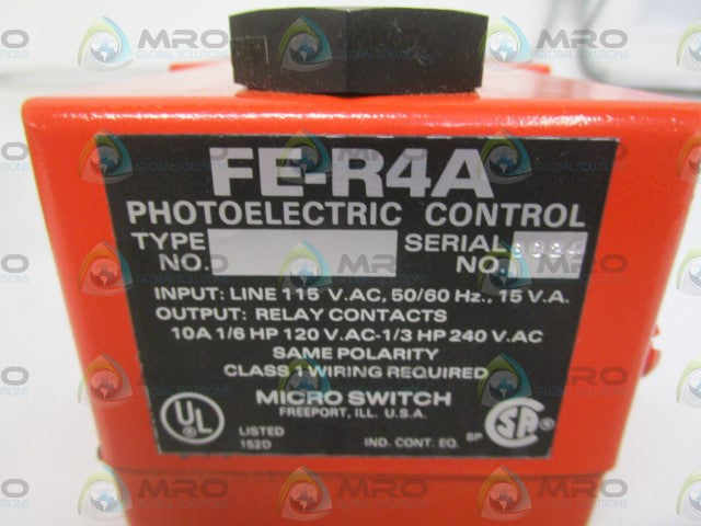 MICROSWITCH FE-R4A PHOTOELECTRIC CONTROL *NEW IN BOX*