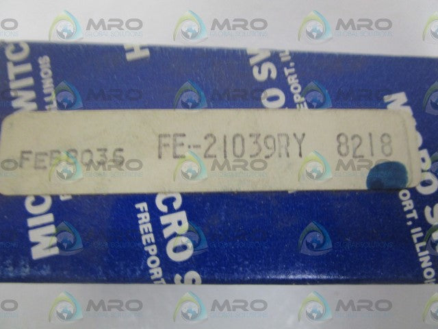 MICROSWITCH FE-21039RY PHOTOELECTRIC RELAY 12VDC 160 OHM *NEW IN BOX*