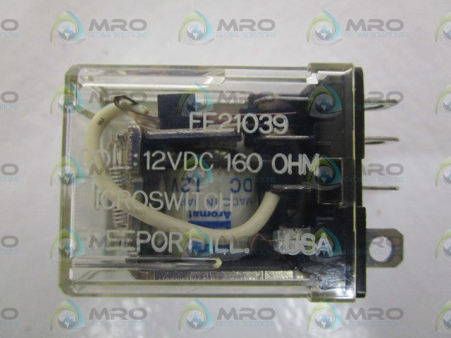 MICROSWITCH FE-21039RY PHOTOELECTRIC RELAY 12VDC 160 OHM *NEW IN BOX*