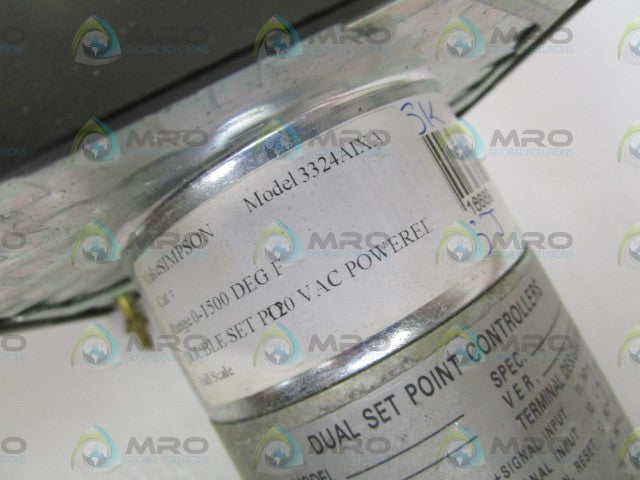 SIMPSON 3324AIXA PYROMETER 0-1500F *NEW NO BOX*