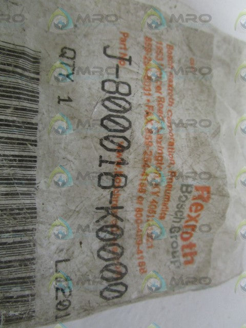 REXROTH J-800018-K0000 MOUNTING ACCESSORY *NEW IN FACTORY BAG*