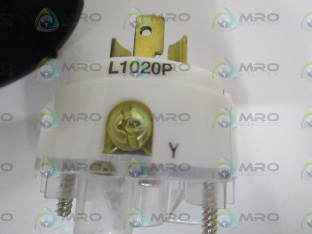 PASS & SEYMOUR LEGRAND TURNLOK L1020-P PLUG *NEW IN BOX*