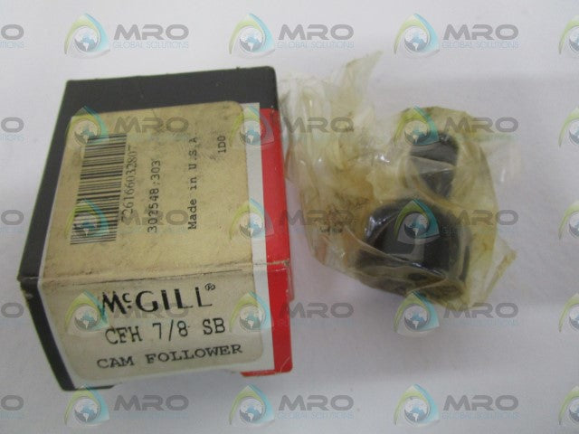 MCGILL CFH 7/8 SB CAM FOLLOWER *NEW IN BOX*