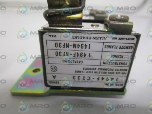 ALLEN BRADLEY 1494F-C233 SERIES A FUSE BLOCK  NSNP