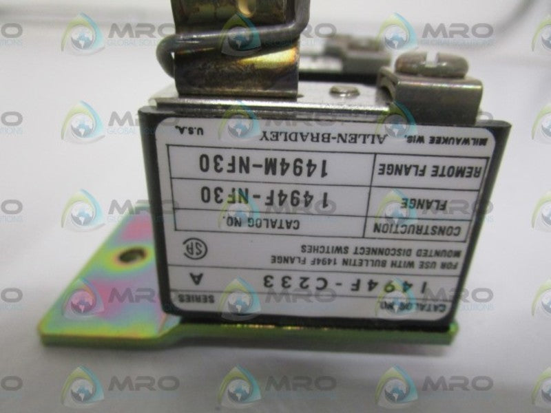 ALLEN BRADLEY 1494F-C233 SERIES A FUSE BLOCK  NSNP
