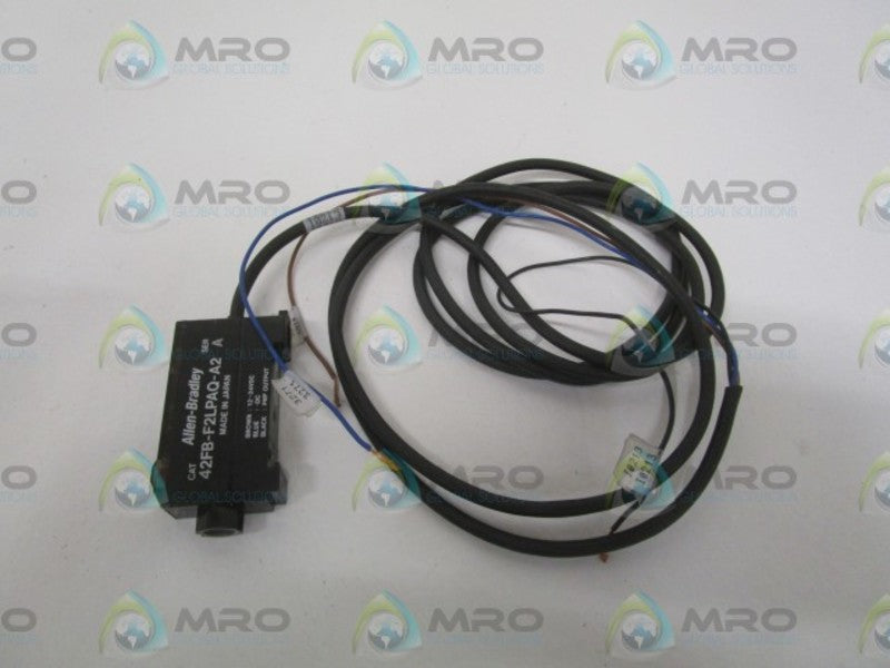 INDUSTRIAL SPARE PART 42FB-F2LPAQ-A2 SER. A PHOTOELECTRIC FIBER OPTIC  UNMP