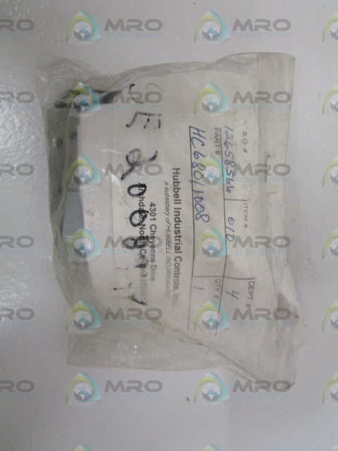 HUBBELL HC68011008 AUXILIARY CONTACT KIT *NEW NO BOX*