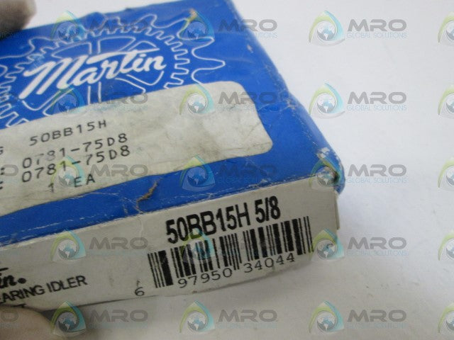 MARTIN 50BB15H BALL BEARING IDLER SPROCKET 5/8" *NEW IN BOX*