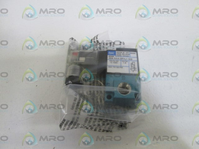 LOT OF 3 MAC VALVE 35A-AAA-DFAJ-1KD *NEW IN BOX*