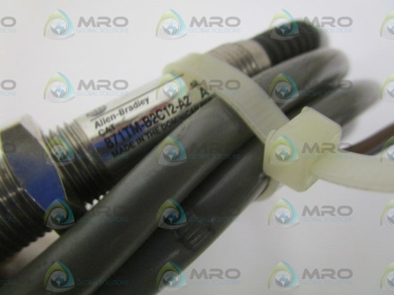 ALLEN BRADLEY 871TM-B2C12-A2 SER. A PROXIMITY SWITCH  UNMP