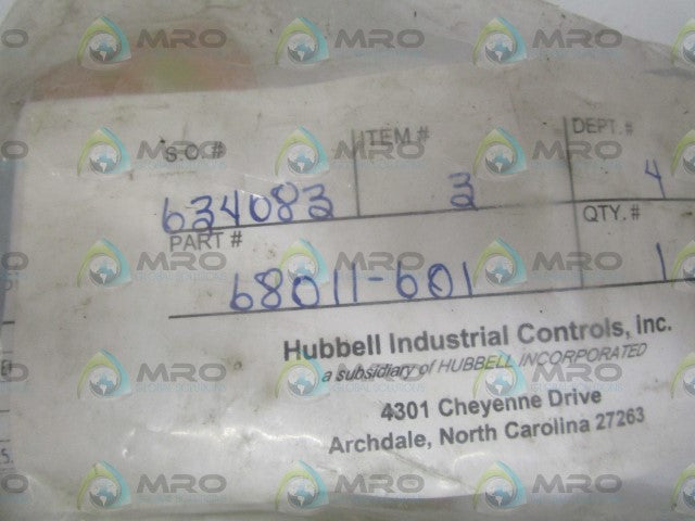 HUBBELL 68011-601 KIT *NEW NO BOX*