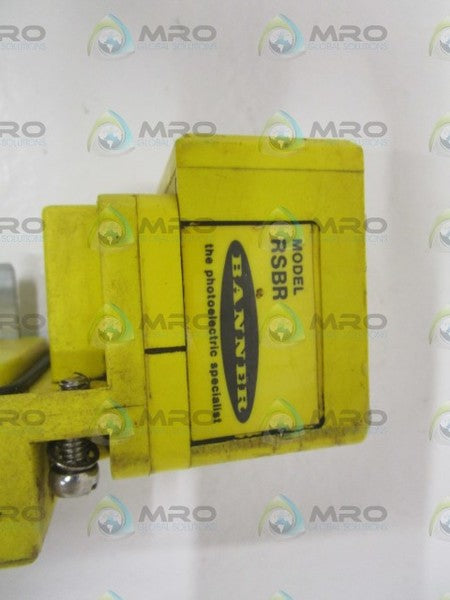 BANNER RSBR W/ RPBR PHOTOELECTRIC SENSOR  UNMP