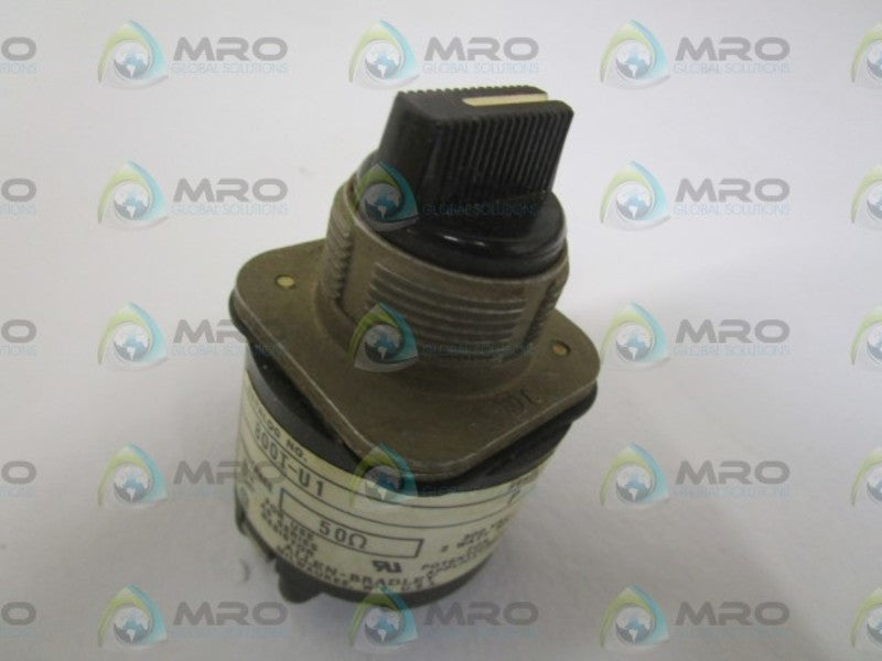 INDUSTRIAL SPARE PART 800T-U1 SER. P POTENTIOMETER (AS PICTURED)  NSMP