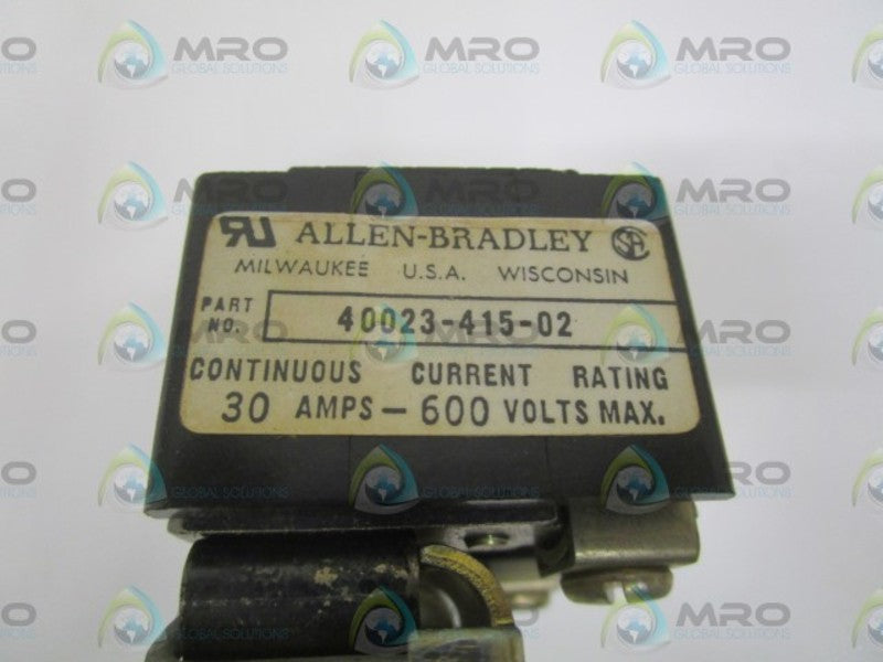 INDUSTRIAL SPARE PART 40023-415-02 FUSE BLOCK (AS PICTURED)  NSNP