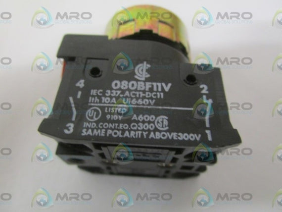 JOSLYN CLARK 080BF11V  CONTACT BLOCK (AS PICTURED) * NEW NO BOX *