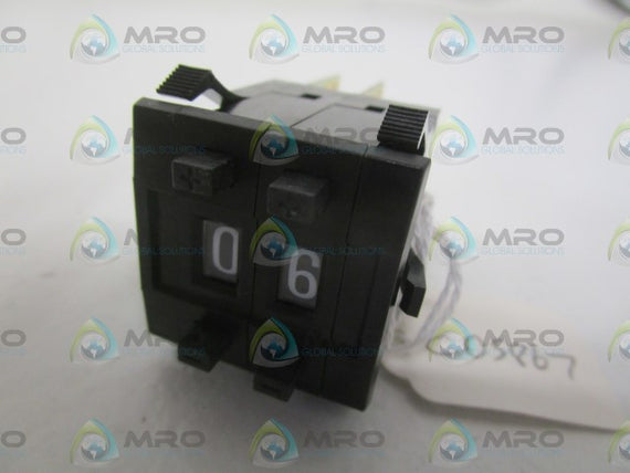 LOT OF 2 OMRON A7PH-207-1  THUMBWHEEL SWITCH (AS PICTURED) *NEW NO BOX*